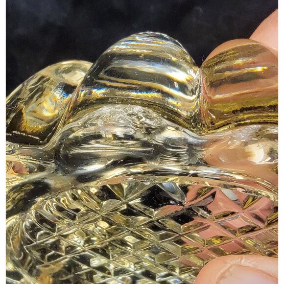 Vintage Pressed Glass "Boopie" Candle Holder - Picture 14 of 15